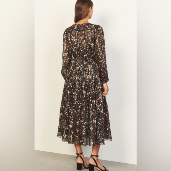 NWT - Sandro Evening Dress. Size 2/4 - Picture 4 of 16